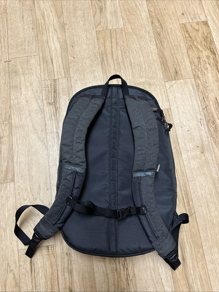 THULE Vea Backpack 21L Multi-Compartment Laptop Duffel Sling Bag Gray Black