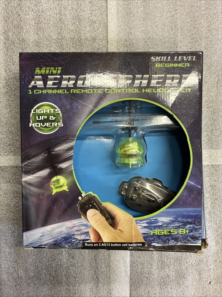 MINI AERO SPHERE 1 CHANNEL REMOTE CONTROL HELICOPTER
