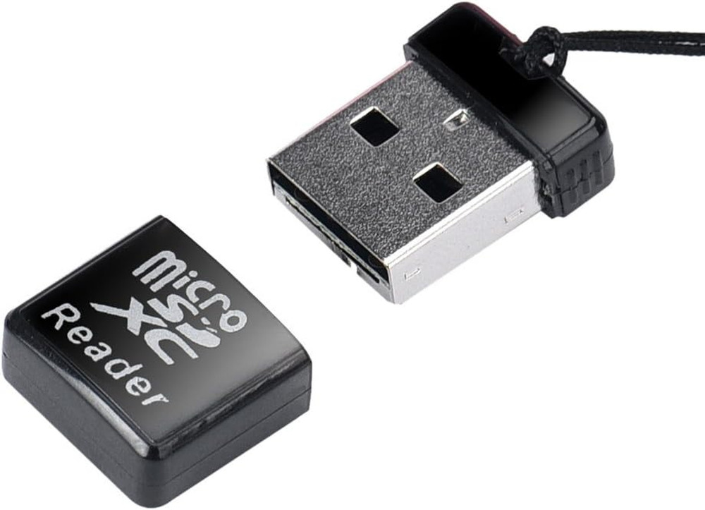 Cotchear Mini Super Speed Micro SD/SDXC TF USB 2.0 Card Reader Adapter