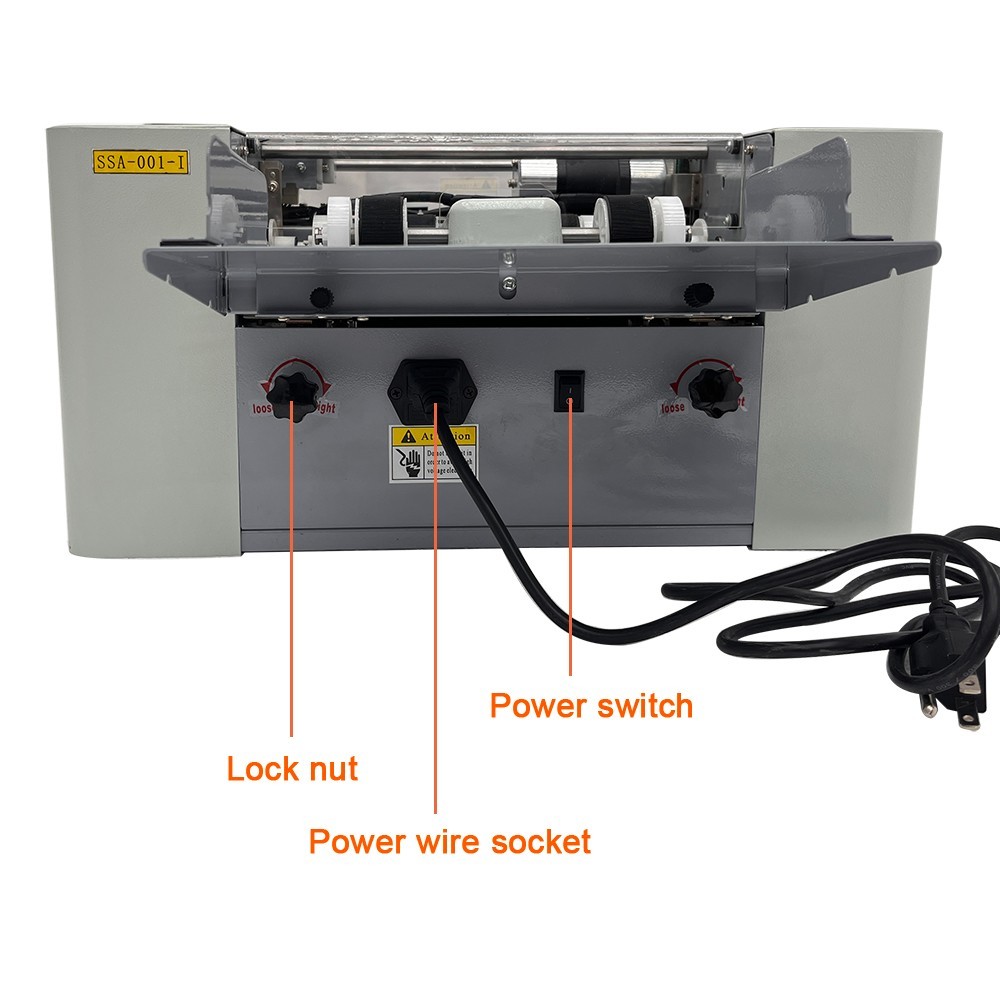 Fully Automatic Business Card Cutting Machine Automatic Paper Feeding 110V