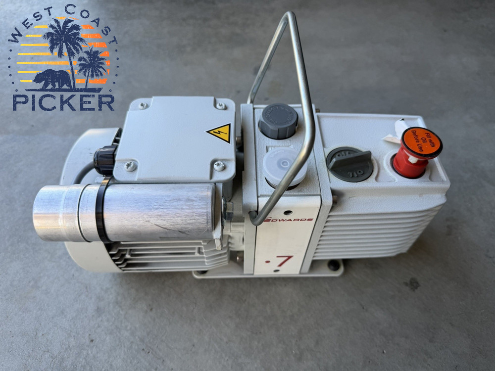 Edwards Vacuum Pump Model E2M0.7/ LS63MP/T
