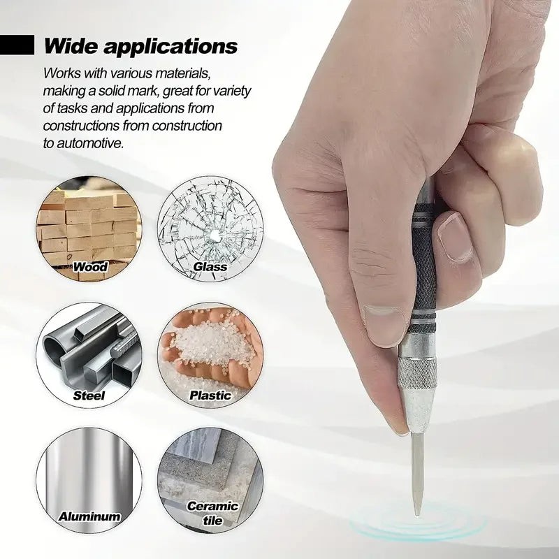2pcs AUTOMATIC GRAIN PUNCH AUTOMATIC SELF STRIKING GRAIN STEEL GRAINS