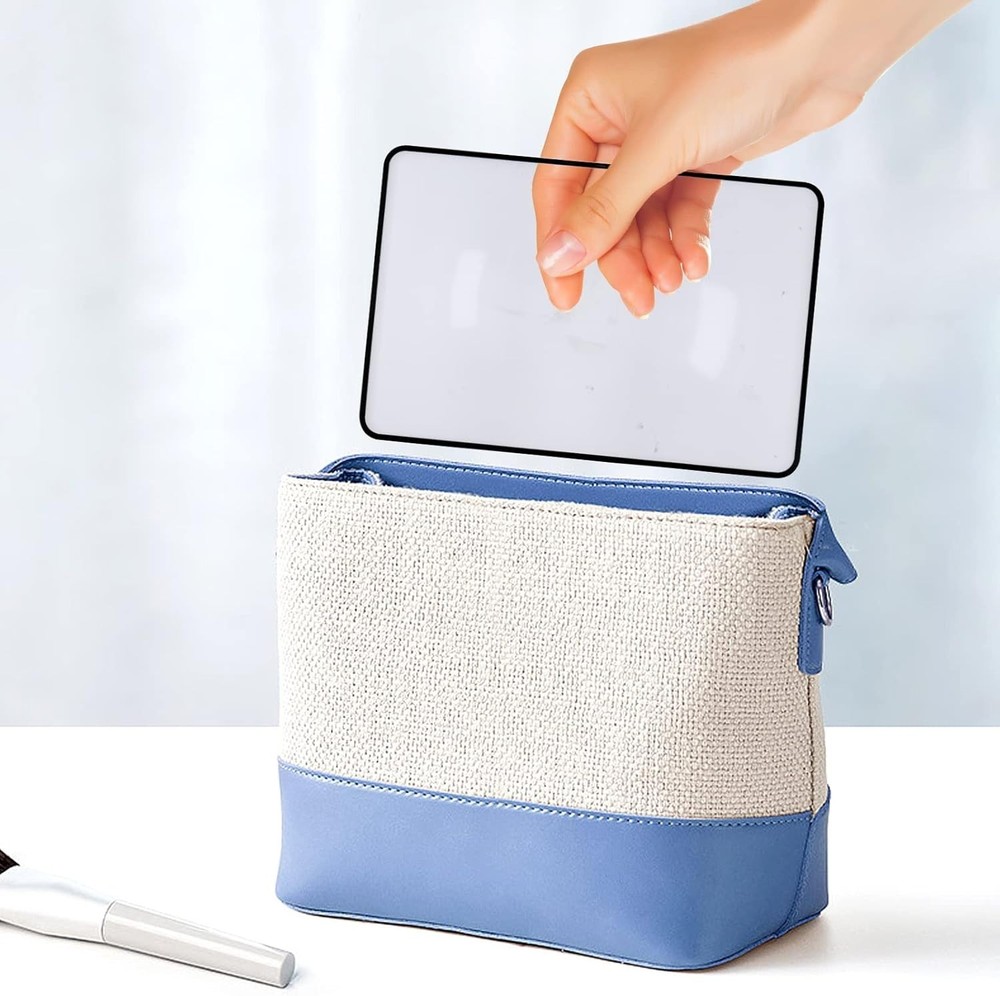 Optical Magnifying Lens Set - 4Pcs 3X Lightweight Sheets for Low Vision