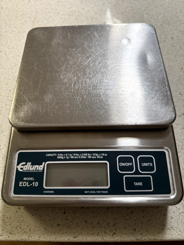 Edlund EDL-10 Multi-Function Top Loading Counter Model Digital Portion Scale