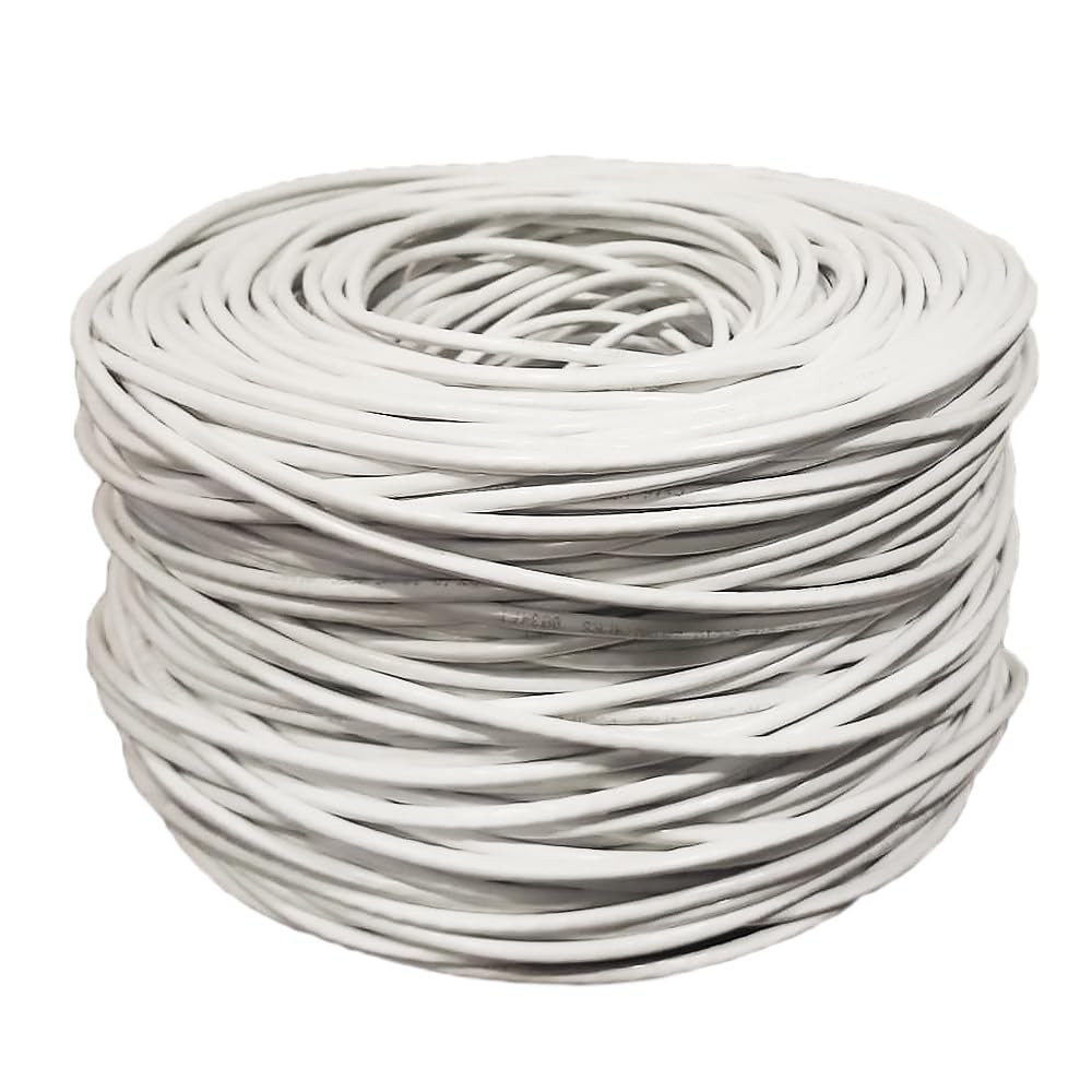 CAT6 1000Ft Solid UTP 23AWG Ethernet Cable 550Mhz Bulk Network LAN Wire 1000-Fee