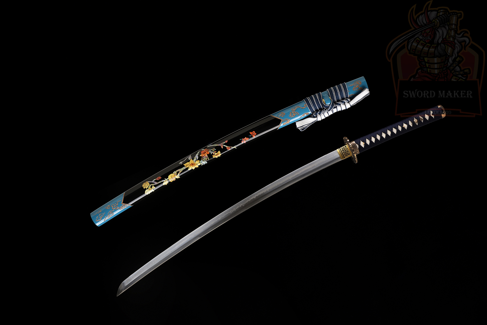 Clay Tempered L6 Steel Blade Full Tang Japanese Samurai Katana Sword Choji Hamon