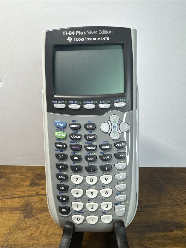 Texas Instruments TI-84 Plus Graphing Calculator - Silver