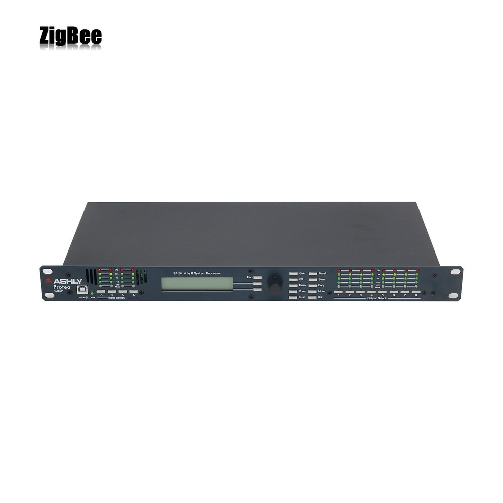 4.8SP 110V Digital DSP Audio Processor 4 Input 8Output Professional Sound System