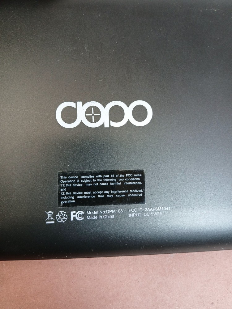 Vintage dopo dpm1081 tablet