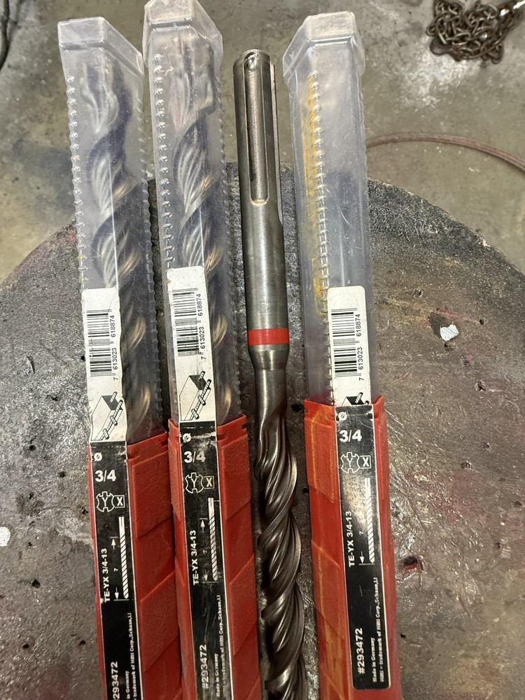 NEW HILTI Concrete Hammer Drill Bit TE-YX 3/4”-13"
