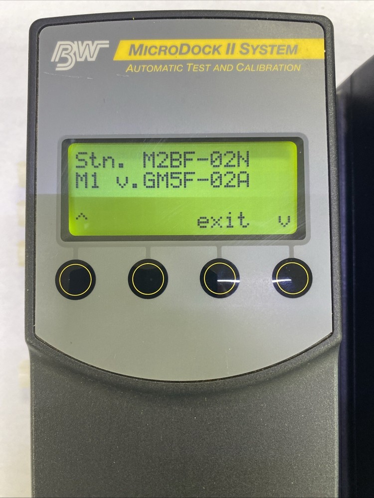 BW MicroDock II System w / Regulator GasAlert Micro 5 Docking Station Surplus