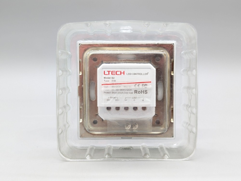 LTech E Series Touch Panel E2 LED Light Switch Dimmable Wireless CT RGB RGBW