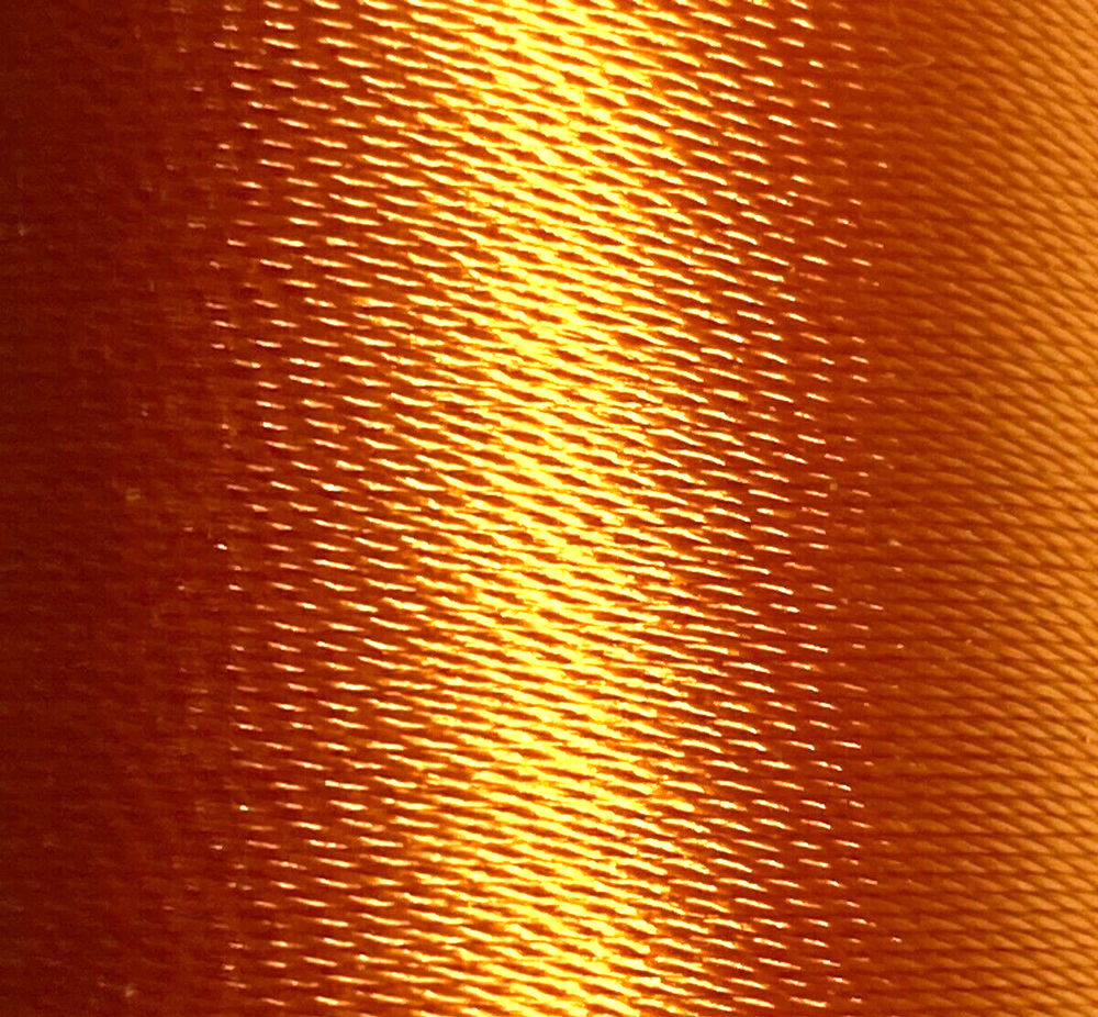 Gudebrod Nylon Thread Type E Orange 100-Yard Spool