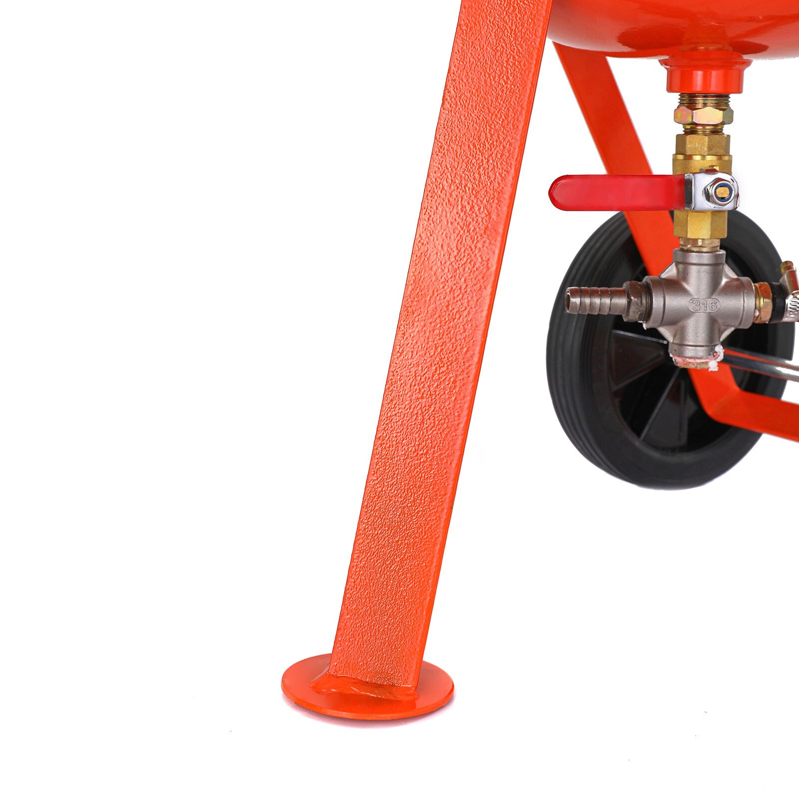 VEVOR 10 Gallon Heavy-Duty Sand Blaster 60-110 PSI with 2 Nozzles & 7.5ft Hose