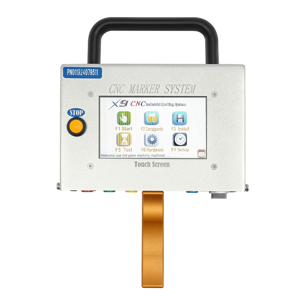 Electric Dot Peen Marking Machine VIN Code Number Engraving Touch Screen
