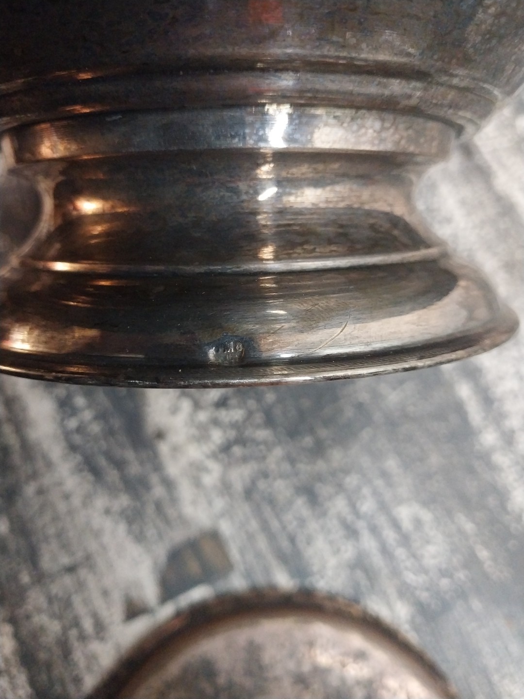 Antique Silver Plate Candy Dish W Handles