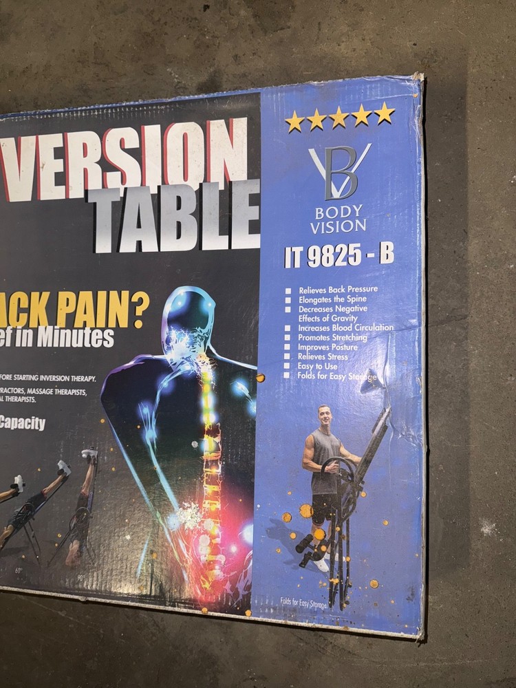 BODY VISION IT9825 PREMIUM INVERSION TABLE
