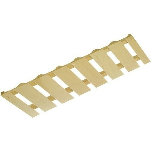 Hafele 541.98.188 36"W x 12"D Maple Stemware Rack - Maple