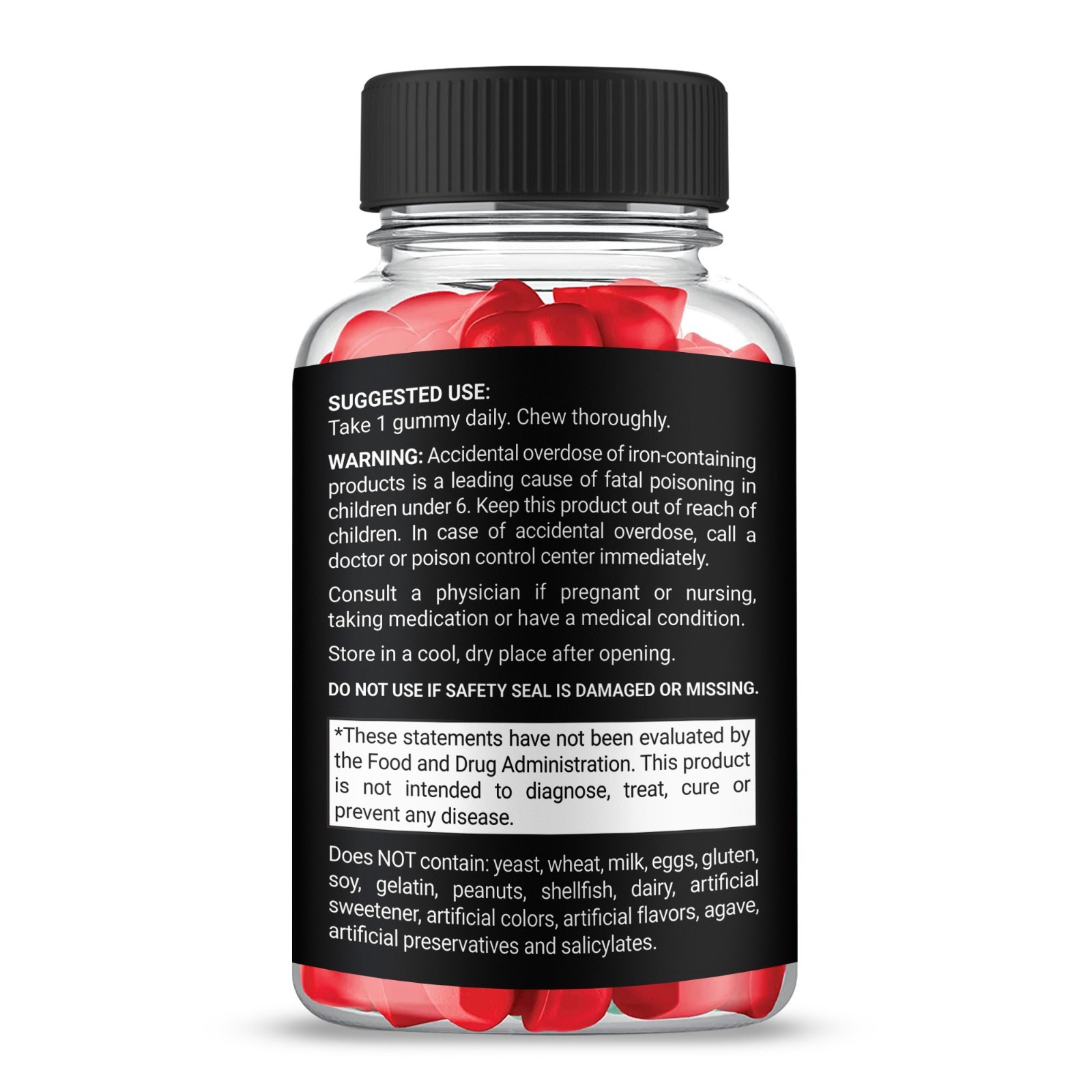 Vigor Boost Gummies, Max Strength Formula, VigorBoost Supplement (5 pack)