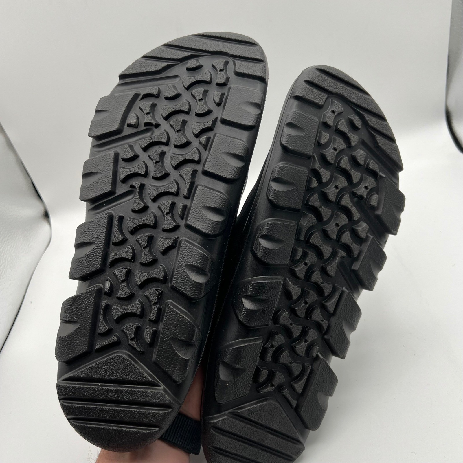 Birkenstock Mogami Terra Stealth 2-Strap Sandals Mens 10 Apex Black Comfort