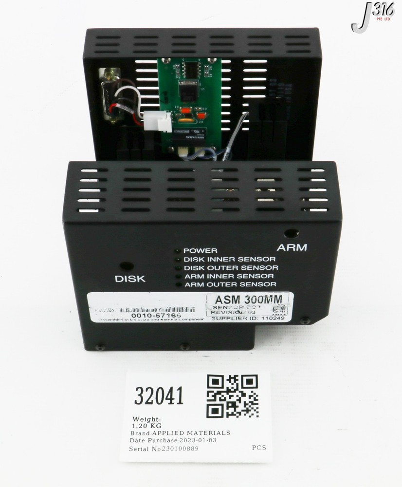 32041 APPLIED MATERIALS SENSOR BOX, ASM 300MM 0010-57168