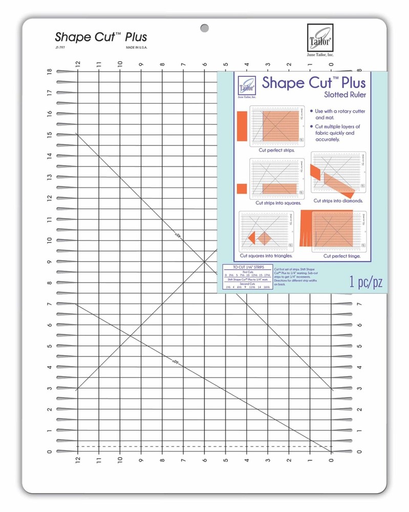 June Tailor Shape Cut Plus Ruler