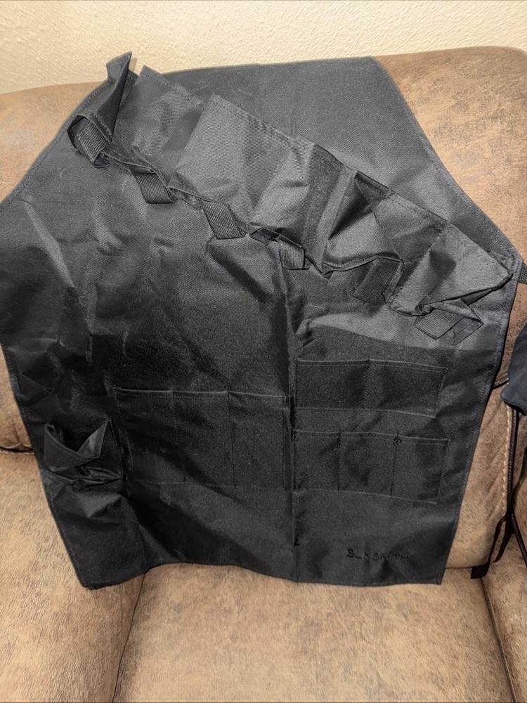 Black Apron 6 Can Holder
