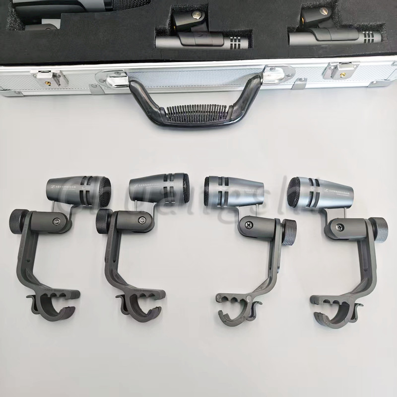 New Sennheiser Drum Kit 600 e600 Drum Mic Package with Case e602 e604 e614