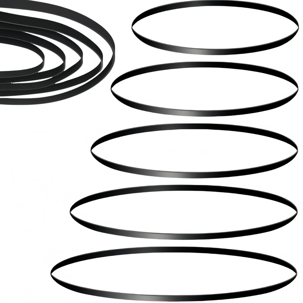 5 Pcs Different Specifications Turntable Belt Compatible with Technics SL200,...