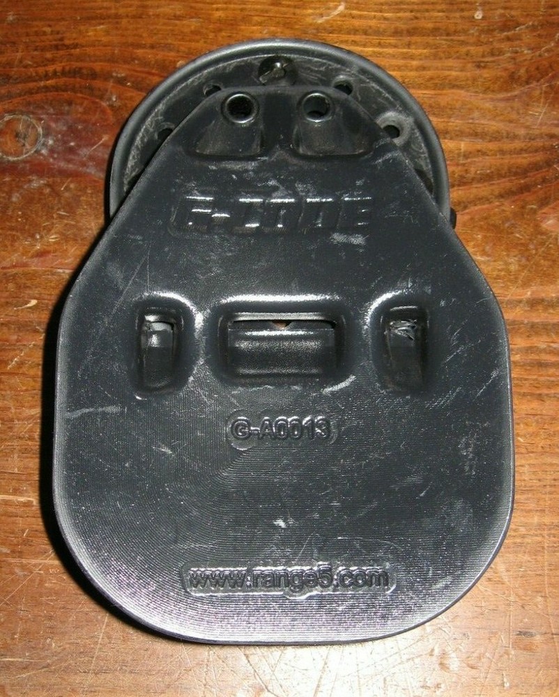 G-CODE RTI wheel paddle holster mount black belt kydex Rapid Transition adaptor