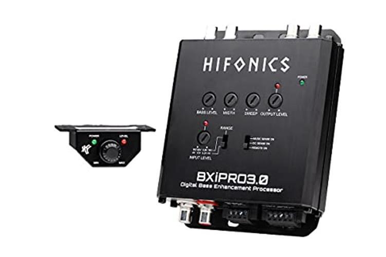 Hifonics BXiPro3.0 Processor (Black) - Digital Bass Enhancement Processor,