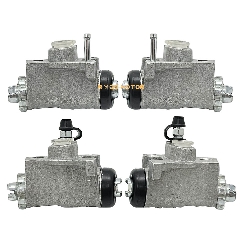 Front Brake Wheel Cylinders & Shoes for Honda FourTrax 350 TRX350 4x4 1986 1987