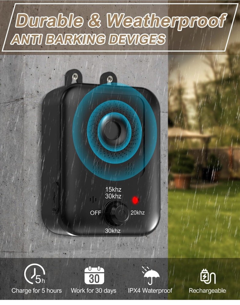 Anti Barking Devices, 2 Pack Auto Dog Bark Control Devices