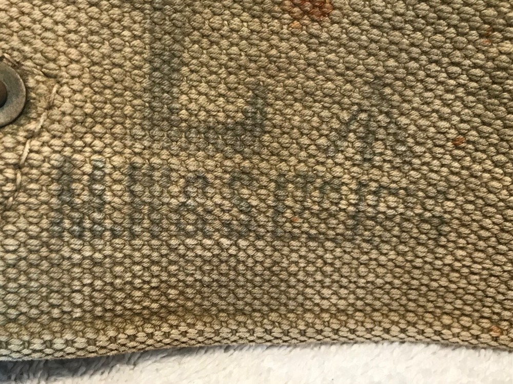 WW1 British Army P-08 Web Combat Belt