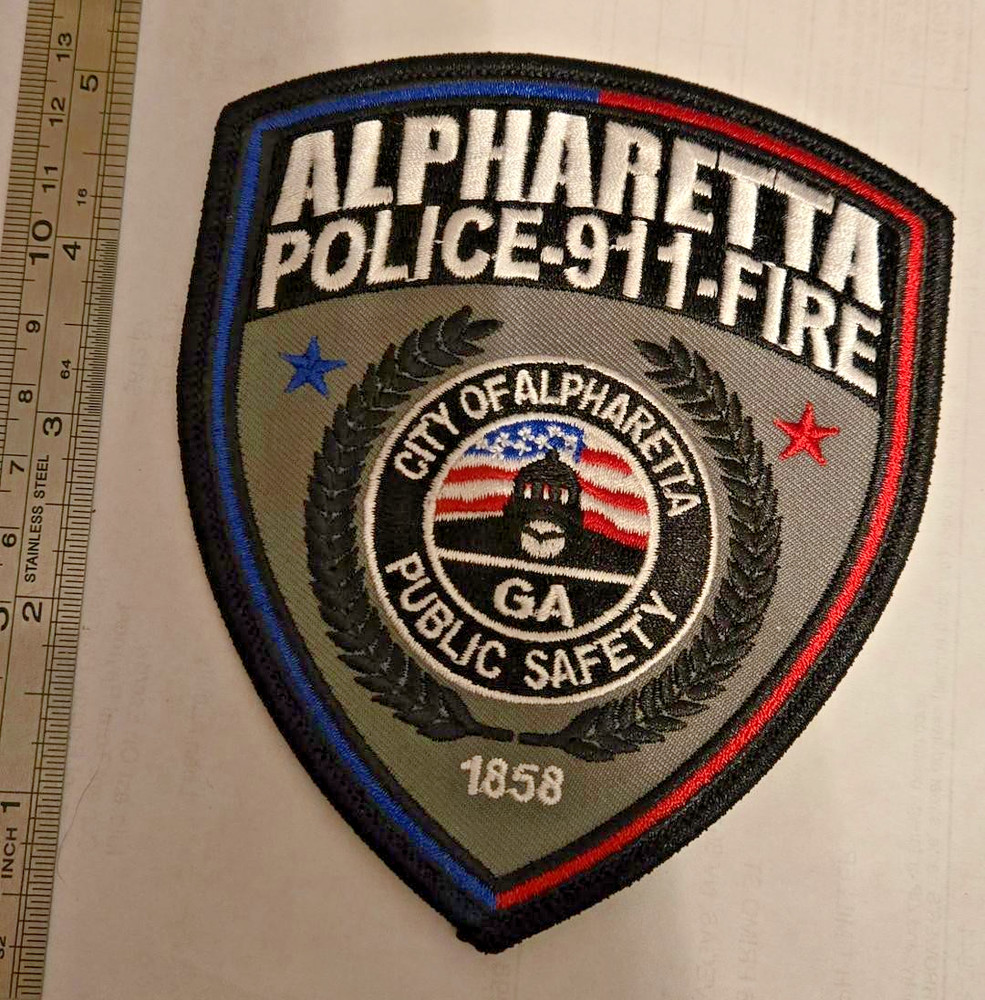 ALPHARETTA GEORGIA DPS POLICE PATCH