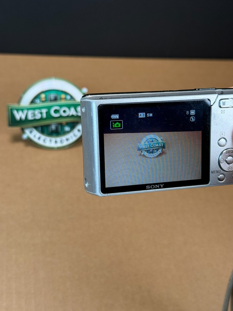 Sony Cybershot DSC-W530 Digital Compact Camera Works READ!