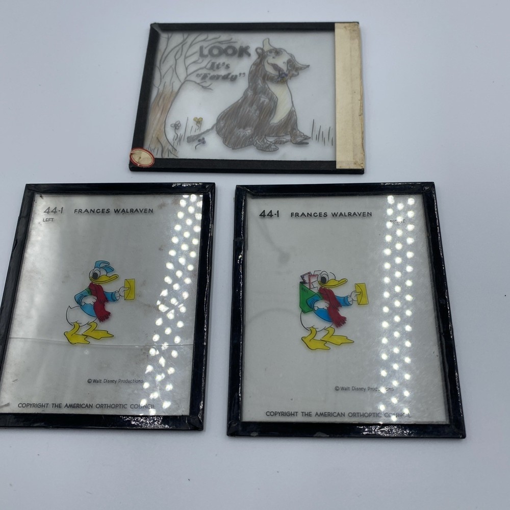 Vintage Disney Vision Screening Slides