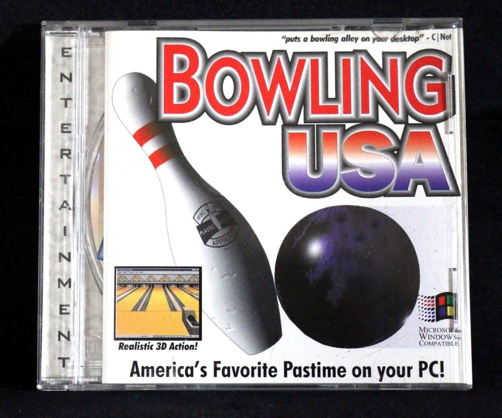 VALUSOFT BOWLING USA CD ROM FOR WINDOWS 3.1