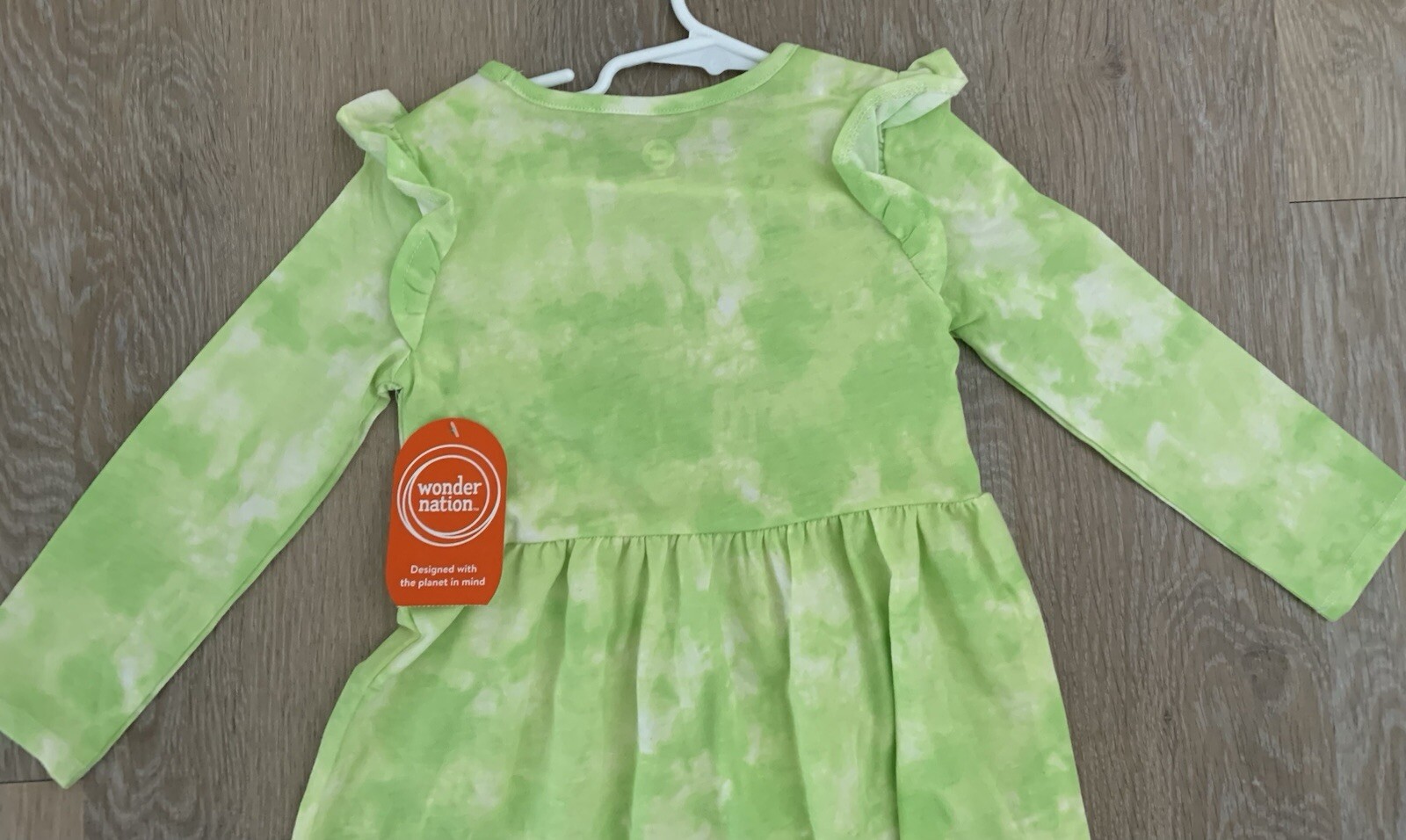 Wonder Nation Girls 4T St Patrick’s Day Dress Cutest Clover