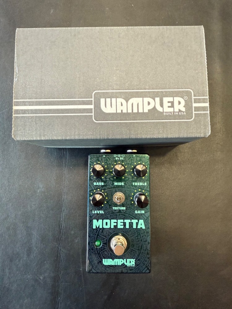 Wampler Mofetta Overdrive Distortion Effects Pedal - New!