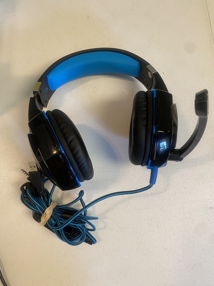 Version TECHG2000 Gaming Headset For PS5 PS4 Xbox One Controller, Bass Surround