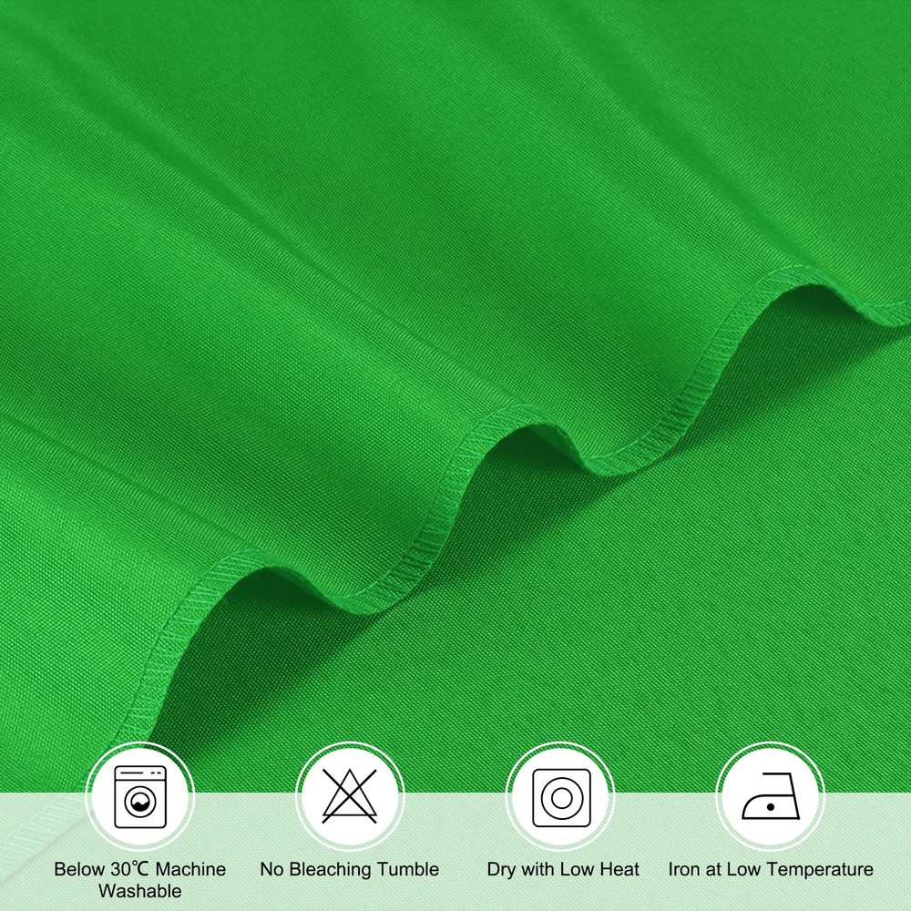 140x220cm Rectangle Tablecloth, Thickened Polyester Table Cloth Emerald Green