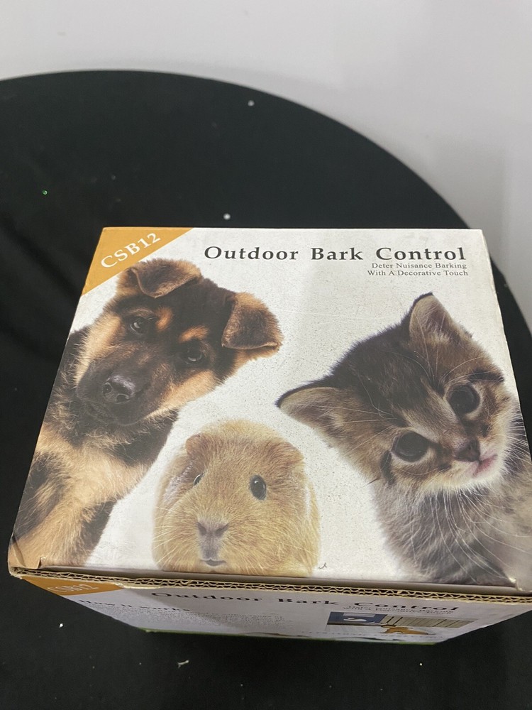 Outdoor Bark Control CSB12 Anti-Barking Device NIB