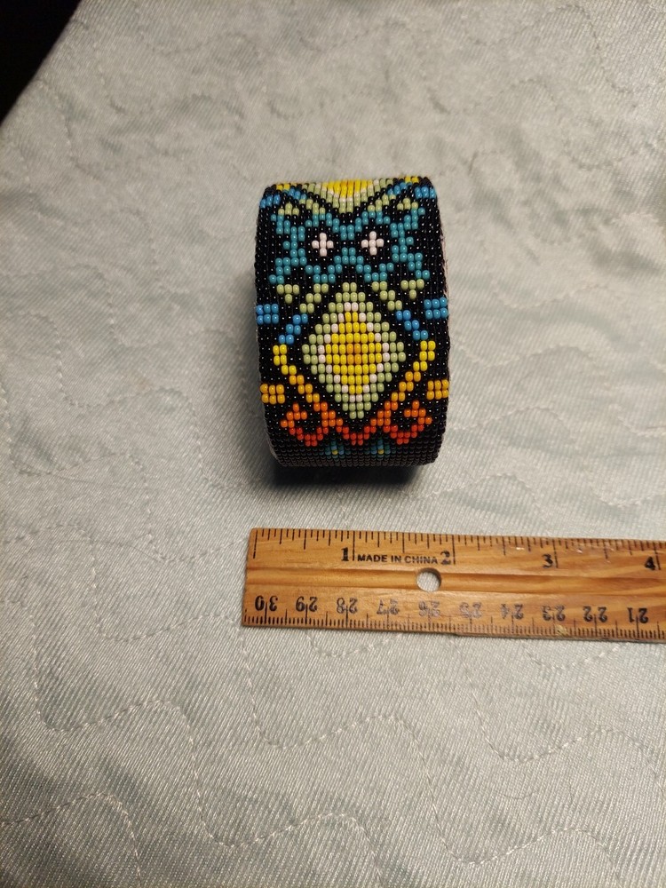 Native Beaded Cuff Bracelet