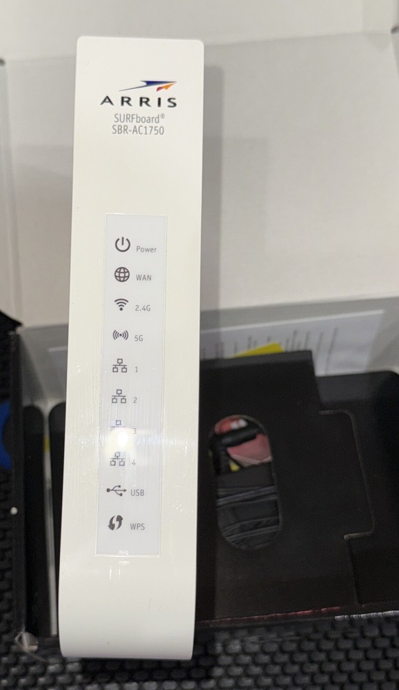 Arris Surfboard Wireless Router SBR-AC1750 Just Needs Ethernet Cable *Tested*