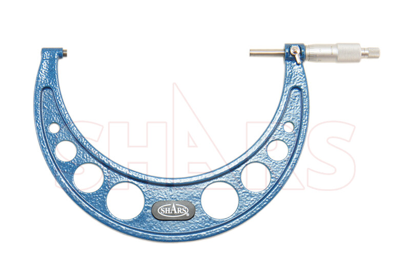 Shars 6-7" x 0.0001" Mechanical Outside Micrometer Solid Metal Frame New R}