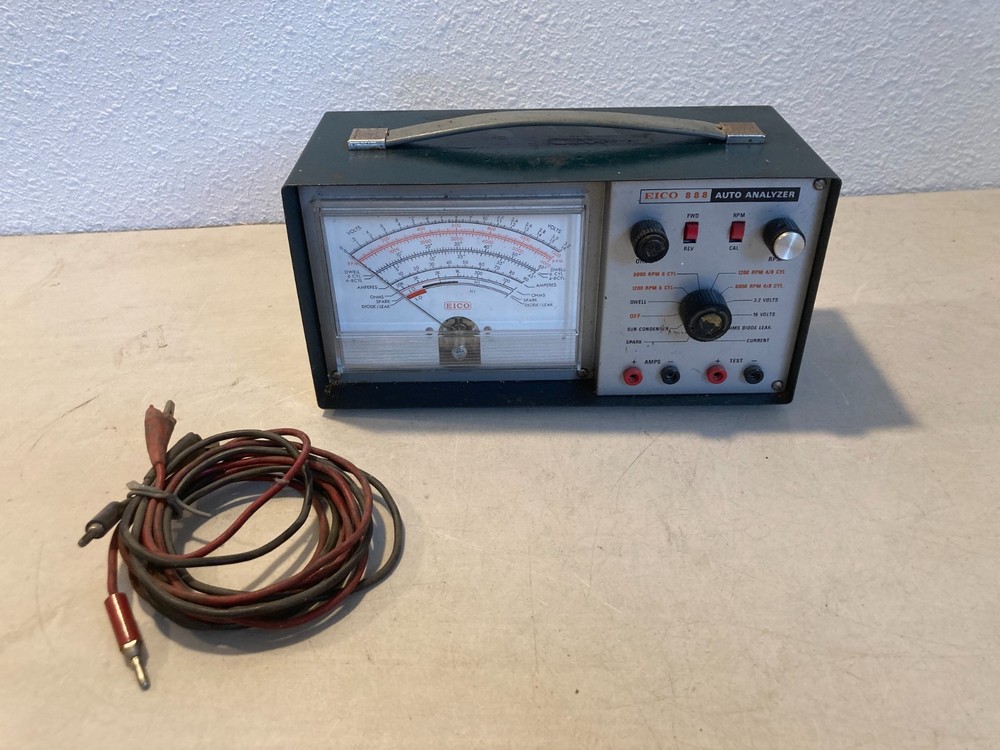 EICO Model 888 Auto Analyzer Universal Engine Analyzer Meter