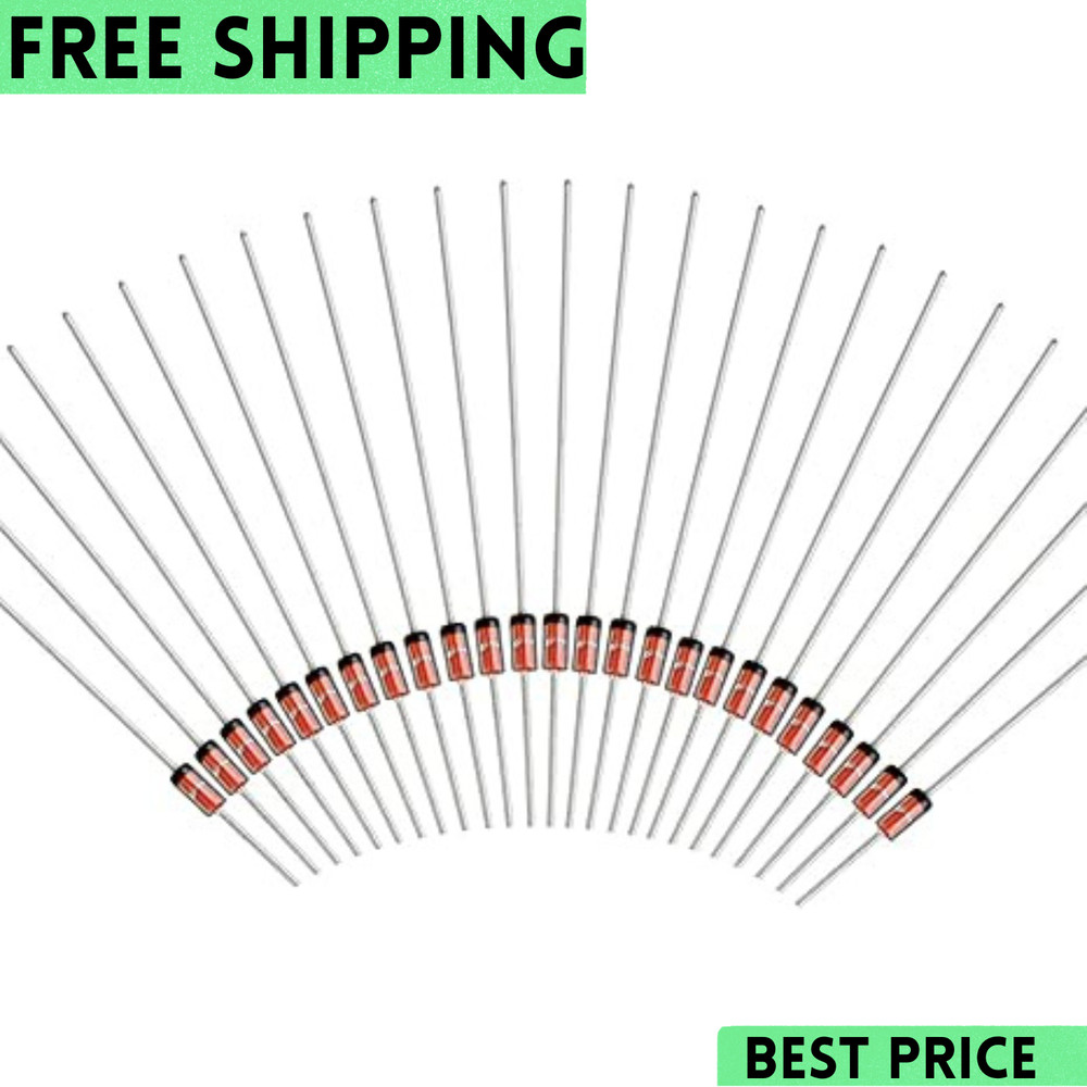 25 Piece 1N34a Germanium Diode Low Forward Voltage Electronics Component