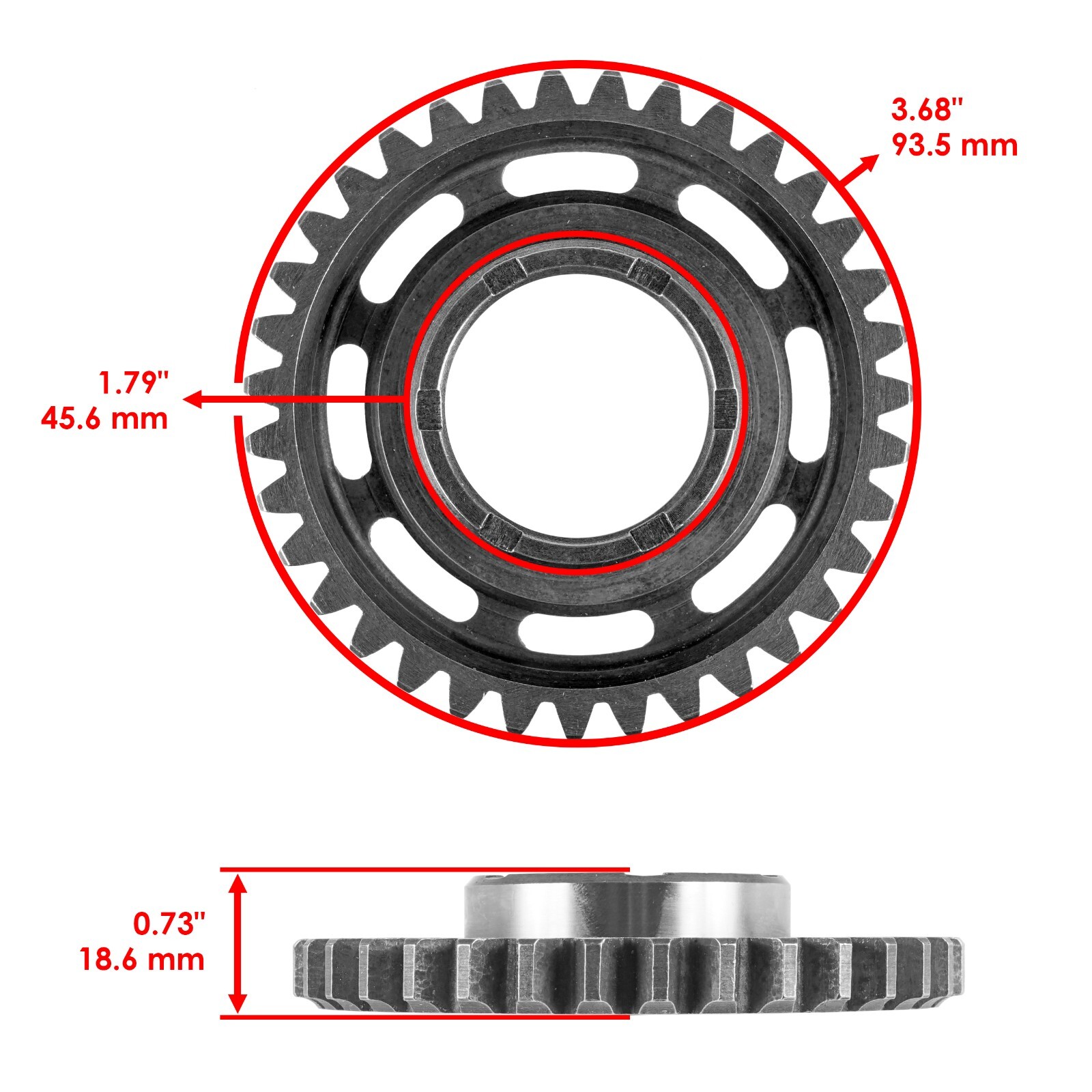 Starter And Starter Clutch And Driven Gear Set for Honda TRX450ER 2006-2014
