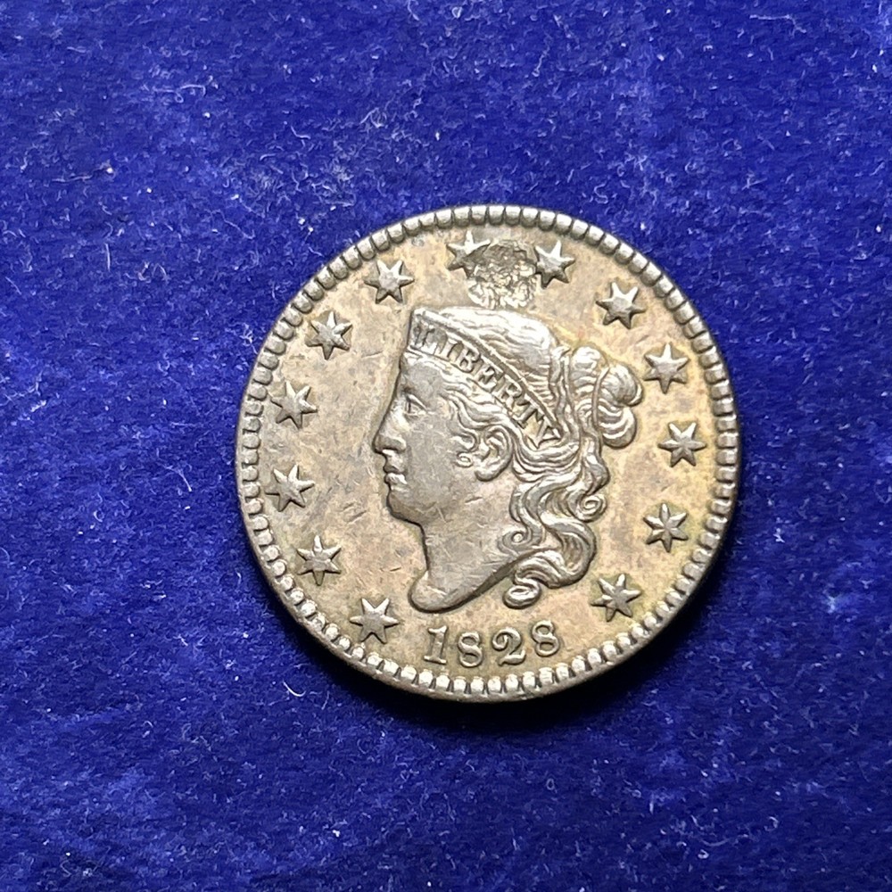 1828 Large Cent Small Date QA2048